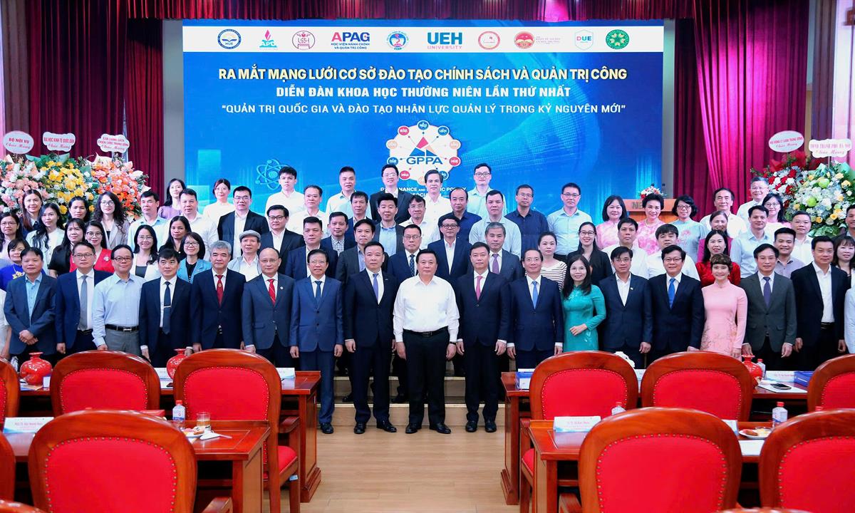 Ra mắt Mạng lưới cơ sở đào tạo chính sách và quản trị công và Diễn đàn khoa học thường niên lần thứ nhất